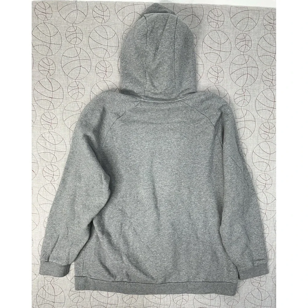 Nike‎ Jordan Jumpman Logo Fleece Hoodie Men's Size 2XL Grey/Black DA6801-091